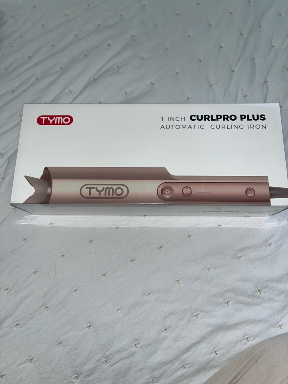 TYMO 1-Inch CurlPro Plus Automatic Curling Iron - Rose Gold